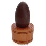 Narmdeshwar Shivling with Wooden Jalhari Base - 1