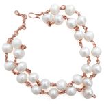 Pearl Bracelet in Copper