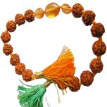  Rudraksha Gomed Bracelet