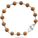 Rudraksha Pipe Bracelet - 2