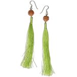 Rudraksha Tassel Earring