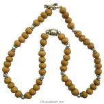  Sandalwood Silver Mala 7.5mm