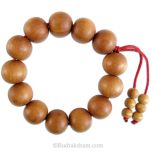 Sandalwood Beads Wrist Mala Bracelet | Pure White Sandalwood Bracelet | Chandan Bracelet