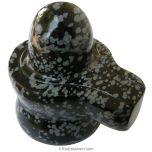 Snowflake Obsidian Shivlinga