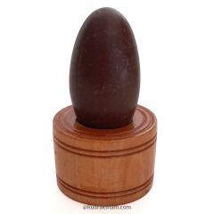 Narmdeshwar Shivling with Wooden Jalhari Base - 1