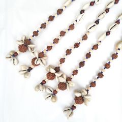 Rudraksha Mala Lines for Hanging