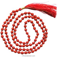  Coral Mala 5 mm