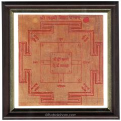  Laxmi Beesa Yantra - Framed