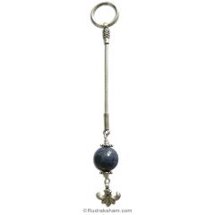 Lapis Lazuli Key Chain with Pendant