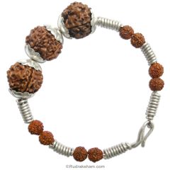 Rudraksha Bracelet in Copper