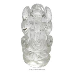 Sphatik Ganesha - Large