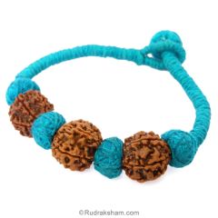  Triple 6 Mukhi Wrist Band